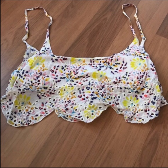Free People boho festival crop top - Picture 2 of 5
